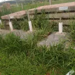 LOTE 082 - 10 SAPATAS DE CONCRETO PARA SUSTENTAÇÃO DE TORRE (NO ESTADO, NÃO SABEMOS SE FUNCIONA. LEILÃO NÃO TEM GARANTIA E NEM DEVOLUÇÃO).