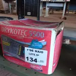 LOTE 134 - 01 CAIXA DE DRYKOTEC 5500, REVESTIMENTO IMPERMEABILIZANTE FLEXÍVEL. (NO ESTADO, LEILÃO NÃO TEM GARANTIA E NEM DEVOLUÇÃO, SUJEITO A POSSÍVEIS AVARIAS VISÍVEIS/OCULTAS E/OU AUSÊNCIA DE COMPONENTES).
