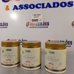 LOTE 095 - 03 POTES DE LEVEDURA NUTRICIONAL VEGAN WAY 200G SABOR PROVOLONE. (NO ESTADO, LEILÃO NÃO TEM GARANTIA E NEM DEVOLUÇÃO, SUJEITO A POSSÍVEIS AVARIAS VISÍVEIS/OCULTAS E/OU AUSÊNCIA DE COMPONENTES).
