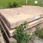 LOTE 080 - 01 LOTE COM 5 PLACAS DE CONCRETO PARA SAPATAS (NO ESTADO, NÃO SABEMOS SE FUNCIONA. LEILÃO NÃO TEM GARANTIA E NEM DEVOLUÇÃO).