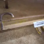 LOTE 046 - 01 BALACINHO PARA ELEVAÇÃO DE CARGA (NO ESTADO, NÃO SABEMOS SE FUNCIONA. LEILÃO NÃO TEM GARANTIA E NEM DEVOLUÇÃO).