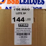 LOTE 144 - 12 TUBOS DE ESPUMA PU MULTIUSO TYTAN. (NO ESTADO, LEILÃO NÃO TEM GARANTIA E NEM DEVOLUÇÃO, SUJEITO A POSSÍVEIS AVARIAS VISÍVEIS/OCULTAS E/OU AUSÊNCIA DE COMPONENTES).