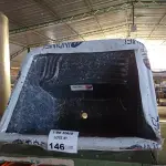 LOTE 146 - 01 TANQUE BATEDOR EM MÁRMORE SINTÉTICO. (NO ESTADO, LEILÃO NÃO TEM GARANTIA E NEM DEVOLUÇÃO, SUJEITO A POSSÍVEIS AVARIAS VISÍVEIS/OCULTAS E/OU AUSÊNCIA DE COMPONENTES).