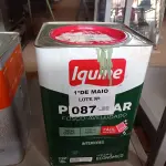 LOTE 087 - 01 LATA DE TINTA IQUINE PINTALAR FOSCO AVELUDADO INTERIORES NA COR VERDE PRIMAVERA. (NO ESTADO, LEILÃO NÃO TEM GARANTIA E NEM DEVOLUÇÃO, SUJEITO A POSSÍVEIS AVARIAS VISÍVEIS/OCULTAS E/OU AUSÊNCIA DE COMPONENTES).