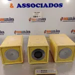 LOTE 061 - 01 SISTEMA COMPACTO DE ÁUDIO MARCA PHILIPS. (NO ESTADO, LEILÃO NÃO TEM GARANTIA E NEM DEVOLUÇÃO, SUJEITO A POSSÍVEIS AVARIAS VISÍVEIS/OCULTAS E/OU AUSÊNCIA DE COMPONENTES).