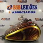 LOTE 108 - 01 TANQUE ROAD KING PERSONALIZADO. (NO ESTADO, LEILÃO NÃO TEM GARANTIA E NEM DEVOLUÇÃO, SUJEITO A POSSÍVEIS AVARIAS VISÍVEIS/OCULTAS E/OU AUSÊNCIA DE COMPONENTES).