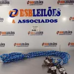 LOTE 049 - 09 GUIAS PARA CACHORRO NA COR AZUL. (NO ESTADO, LEILÃO NÃO TEM GARANTIA E NEM DEVOLUÇÃO, SUJEITO A POSSÍVEIS AVARIAS VISÍVEIS/OCULTAS E/OU AUSÊNCIA DE COMPONENTES).