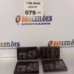LOTE 079 - 04 CALCULADORAS CIENTÍFICAS MARCA HP MODELO 12C. (NO ESTADO, LEILÃO NÃO TEM GARANTIA E NEM DEVOLUÇÃO, SUJEITO A POSSÍVEIS AVARIAS VISÍVEIS/OCULTAS E/OU AUSÊNCIA DE COMPONENTES).