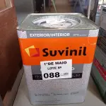 LOTE 088 - 01 LATA DE TEXTURATTO EFEITO BRILHO SUVINIL BASE 24KG. (NO ESTADO, LEILÃO NÃO TEM GARANTIA E NEM DEVOLUÇÃO, SUJEITO A POSSÍVEIS AVARIAS VISÍVEIS/OCULTAS E/OU AUSÊNCIA DE COMPONENTES).