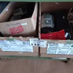 LOTE 132 - 01 LOTE COM MATERIAIS DIVERSOS. (NO ESTADO, LEILÃO NÃO TEM GARANTIA E NEM DEVOLUÇÃO, SUJEITO A POSSÍVEIS AVARIAS VISÍVEIS/OCULTAS E/OU AUSÊNCIA DE COMPONENTES).
