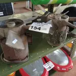 LOTE 154 - 02 MOTORES ELÉTRICOS MARCAS E MODELOS DIVERSOS. (NO ESTADO, LEILÃO NÃO TEM GARANTIA E NEM DEVOLUÇÃO, SUJEITO A POSSÍVEIS AVARIAS VISÍVEIS/OCULTAS E/OU AUSÊNCIA DE COMPONENTES).