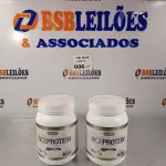 LOTE 006 - 02 POTES DE RICE PROTEIN (VEGAN WAY) 900G SABOR CACAU. (NO ESTADO, LEILÃO NÃO TEM GARANTIA E NEM DEVOLUÇÃO, SUJEITO A POSSÍVEIS AVARIAS VISÍVEIS/OCULTAS E/OU AUSÊNCIA DE COMPONENTES).