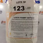 LOTE 123 - 02 GALÕES DE ESPUMA HIGIENIZADORA PARA ANTISSEPSIA INSTANTÂNEA DAS MÃOS 5L CADA. (NO ESTADO, LEILÃO NÃO TEM GARANTIA E NEM DEVOLUÇÃO, SUJEITO A POSSÍVEIS AVARIAS VISÍVEIS/OCULTAS E/OU AUSÊNCIA DE COMPONENTES).