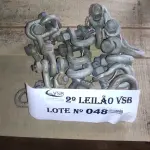 LOTE 048 - 20 MOSQUETÕES GALVANIZADOS (NO ESTADO, NÃO SABEMOS SE FUNCIONA. LEILÃO NÃO TEM GARANTIA E NEM DEVOLUÇÃO).