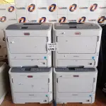 LOTE 115 - 04 IMPRESSORAS MARCAS OKI MODELO MPS5501B PARA RETIRADA DE PEÇAS. (NO ESTADO, LEILÃO NÃO TEM GARANTIA E NEM DEVOLUÇÃO, SUJEITO A POSSÍVEIS AVARIAS VISÍVEIS/OCULTAS E/OU AUSÊNCIA DE COMPONENTES).