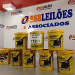 LOTE 112 - 08 LITROS DE PRIMER ASFÁLTICO A BASE D’AGUA VEDACIT. (NO ESTADO, LEILÃO NÃO TEM GARANTIA E NEM DEVOLUÇÃO, SUJEITO A POSSÍVEIS AVARIAS VISÍVEIS/OCULTAS E/OU AUSÊNCIA DE COMPONENTES).