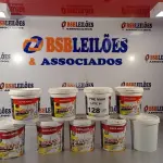 LOTE 128 - 10 KG DE REJUNTAMENTO ACRÍLICO SUPER JUNTA. (NO ESTADO, LEILÃO NÃO TEM GARANTIA E NEM DEVOLUÇÃO, SUJEITO A POSSÍVEIS AVARIAS VISÍVEIS/OCULTAS E/OU AUSÊNCIA DE COMPONENTES).