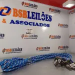 LOTE 049 - 09 GUIAS PARA CACHORRO NA COR AZUL. (NO ESTADO, LEILÃO NÃO TEM GARANTIA E NEM DEVOLUÇÃO, SUJEITO A POSSÍVEIS AVARIAS VISÍVEIS/OCULTAS E/OU AUSÊNCIA DE COMPONENTES).