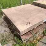 LOTE 078 - 01 LOTE COM 4 PLACAS DE CONCRETO PARA SAPATA (NO ESTADO, NÃO SABEMOS SE FUNCIONA. LEILÃO NÃO TEM GARANTIA E NEM DEVOLUÇÃO).