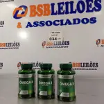 LOTE 034 - 03 FRASCOS DE OMEGA3 (MACROPHYTUS 120 CAPSULAS CADA). (NO ESTADO, LEILÃO NÃO TEM GARANTIA E NEM DEVOLUÇÃO, SUJEITO A POSSÍVEIS AVARIAS VISÍVEIS/OCULTAS E/OU AUSÊNCIA DE COMPONENTES).