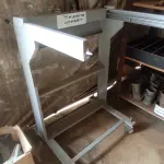 LOTE 035 - 01 CARRINHO PARA MANUTENÇÃO DE DISJUNTORES (NO ESTADO, NÃO SABEMOS SE FUNCIONA. LEILÃO NÃO TEM GARANTIA E NEM DEVOLUÇÃO).