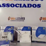 LOTE 007 - 05 LUMINÁRIAS DE LED DE EMBUTIR 6W QUADRADA. (NO ESTADO, LEILÃO NÃO TEM GARANTIA E NEM DEVOLUÇÃO, SUJEITO A POSSÍVEIS AVARIAS VISÍVEIS/OCULTAS E/OU AUSÊNCIA DE COMPONENTES).