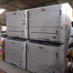 LOTE 355 - 04 IMPRESSORAS MARCAS OKI MODELO MPS5501B PARA RETIRADA DE PEÇAS. (NO ESTADO, LEILÃO NÃO TEM GARANTIA E NEM DEVOLUÇÃO, SUJEITO A POSSÍVEIS AVARIAS VISÍVEIS/OCULTAS E/OU AUSÊNCIA DE COMPONENTES).