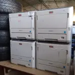 LOTE 282 - 04 IMPRESSORAS MARCAS OKI MODELO MPS5501B PARA RETIRADA DE PEÇAS. (NO ESTADO, LEILÃO NÃO TEM GARANTIA E NEM DEVOLUÇÃO, SUJEITO A POSSÍVEIS AVARIAS VISÍVEIS/OCULTAS E/OU AUSÊNCIA DE COMPONENTES).
