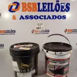 LOTE 367 - 01 BALDE DE PREPARADOR BASE D’AGUA 3,6L E 01 BALDE DE DRYKOPRIMER ACQUA, PRIMER ASFÁLTICO A BASE D’AGUA PARA COLAGEM DE MANTAS E FITAS ASFÁLTICAS 3,6L. (NO ESTADO, LEILÃO NÃO TEM GARANTIA E NEM DEVOLUÇÃO, SUJEITO A POSSÍVEIS AVARIAS VISÍVEIS/OCULTAS E/OU AUSÊNCIA DE COMPONENTES).