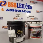 LOTE 367 - 01 BALDE DE PREPARADOR BASE D’AGUA 3,6L E 01 BALDE DE DRYKOPRIMER ACQUA, PRIMER ASFÁLTICO A BASE D’AGUA PARA COLAGEM DE MANTAS E FITAS ASFÁLTICAS 3,6L. (NO ESTADO, LEILÃO NÃO TEM GARANTIA E NEM DEVOLUÇÃO, SUJEITO A POSSÍVEIS AVARIAS VISÍVEIS/OCULTAS E/OU AUSÊNCIA DE COMPONENTES).