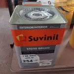 LOTE 254 - 01 LATA DE TEXTURATTO EFEITO BRILHO SUVINIL BASE 24KG. (NO ESTADO, LEILÃO NÃO TEM GARANTIA E NEM DEVOLUÇÃO, SUJEITO A POSSÍVEIS AVARIAS VISÍVEIS/OCULTAS E/OU AUSÊNCIA DE COMPONENTES).
