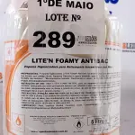 LOTE 289 - 02 GALÕES DE ESPUMA HIGIENIZADORA PARA ANTISSEPSIA INSTANTÂNEA DAS MÃOS 5L CADA. (NO ESTADO, LEILÃO NÃO TEM GARANTIA E NEM DEVOLUÇÃO, SUJEITO A POSSÍVEIS AVARIAS VISÍVEIS/OCULTAS E/OU AUSÊNCIA DE COMPONENTES).