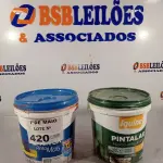 LOTE 420 - 02 BALDES DE TINTA IQUINE FOSCO AVELUDADO NAS CORES VERDE LIMÃO/GUARANÁ 3,6L. (NO ESTADO, LEILÃO NÃO TEM GARANTIA E NEM DEVOLUÇÃO, SUJEITO A POSSÍVEIS AVARIAS VISÍVEIS/OCULTAS E/OU AUSÊNCIA DE COMPONENTES).