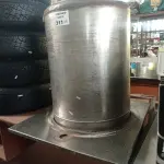 LOTE 311 - 01 TONEL EM AÇO INOX. (NO ESTADO, LEILÃO NÃO TEM GARANTIA E NEM DEVOLUÇÃO, SUJEITO A POSSÍVEIS AVARIAS VISÍVEIS/OCULTAS E/OU AUSÊNCIA DE COMPONENTES).