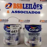 LOTE 443 - 02 GALÕES DE EPÓXI CANALIZÁVEL CORAL PARTE “A” 3,6L. (NO ESTADO, LEILÃO NÃO TEM GARANTIA E NEM DEVOLUÇÃO, SUJEITO A POSSÍVEIS AVARIAS VISÍVEIS/OCULTAS E/OU AUSÊNCIA DE COMPONENTES).