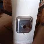LOTE 397 - 01 PIA EM AÇO INOX CIMENTADO MEDINDO 1,80M X 0,53CM. (NO ESTADO, LEILÃO NÃO TEM GARANTIA E NEM DEVOLUÇÃO, SUJEITO A POSSÍVEIS AVARIAS VISÍVEIS/OCULTAS E/OU AUSÊNCIA DE COMPONENTES).