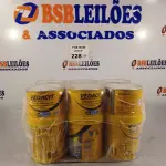 LOTE 228 - 06 LATAS DE ADESIVO ESTRUTURAL DE BASE EPÓXI MEDIA FLUIDEZ COMPONENTES A+B. (NO ESTADO, LEILÃO NÃO TEM GARANTIA E NEM DEVOLUÇÃO, SUJEITO A POSSÍVEIS AVARIAS VISÍVEIS/OCULTAS E/OU AUSÊNCIA DE COMPONENTES).