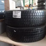 LOTE 381 - 02 PNEUS PARA CAMINHÃO ¾ 215/75/17.5. (NO ESTADO, LEILÃO NÃO TEM GARANTIA E NEM DEVOLUÇÃO, SUJEITO A POSSÍVEIS AVARIAS VISÍVEIS/OCULTAS E/OU AUSÊNCIA DE COMPONENTES).
