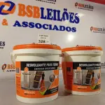 LOTE 328 - 02 BALDES DE DESMOLDANTE PARA FORMAS 3,6L. (NO ESTADO, LEILÃO NÃO TEM GARANTIA E NEM DEVOLUÇÃO, SUJEITO A POSSÍVEIS AVARIAS VISÍVEIS/OCULTAS E/OU AUSÊNCIA DE COMPONENTES).