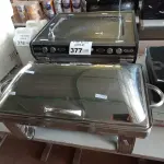 LOTE 377 - 01 BEBEDOURO DE COLUNA 220V E 01 RÉCHAUD. (NO ESTADO, LEILÃO NÃO TEM GARANTIA E NEM DEVOLUÇÃO, SUJEITO A POSSÍVEIS AVARIAS VISÍVEIS/OCULTAS E/OU AUSÊNCIA DE COMPONENTES).