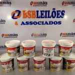 LOTE 272 - 09 KG DE REJUNTAMENTO ACRÍLICO SUPER JUNTA. (NO ESTADO, LEILÃO NÃO TEM GARANTIA E NEM DEVOLUÇÃO, SUJEITO A POSSÍVEIS AVARIAS VISÍVEIS/OCULTAS E/OU AUSÊNCIA DE COMPONENTES).