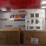 LOTE 222 - 02 TOALHEIROS AUTO CORTE COMPACTO. (NO ESTADO, LEILÃO NÃO TEM GARANTIA E NEM DEVOLUÇÃO, SUJEITO A POSSÍVEIS AVARIAS VISÍVEIS/OCULTAS E/OU AUSÊNCIA DE COMPONENTES).