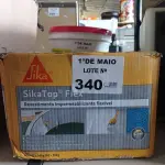 LOTE 340 - 01 CAIXA DE SIKA TOP FLEX, REVESTIMENTO IMPERMEABILIZANTE FLEXÍVEL. (NO ESTADO, LEILÃO NÃO TEM GARANTIA E NEM DEVOLUÇÃO, SUJEITO A POSSÍVEIS AVARIAS VISÍVEIS/OCULTAS E/OU AUSÊNCIA DE COMPONENTES).