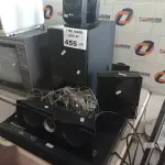 LOTE 455 - 01 DVD HOME THEATER MARCA LG. (NO ESTADO, LEILÃO NÃO TEM GARANTIA E NEM DEVOLUÇÃO, SUJEITO A POSSÍVEIS AVARIAS VISÍVEIS/OCULTAS E/OU AUSÊNCIA DE COMPONENTES).