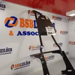 LOTE 394 - 01 SISSY-BAR PARA MOTOS.  (NO ESTADO, LEILÃO NÃO TEM GARANTIA E NEM DEVOLUÇÃO, SUJEITO A POSSÍVEIS AVARIAS VISÍVEIS/OCULTAS E/OU AUSÊNCIA DE COMPONENTES).