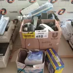 LOTE 452 - 01 LOTE COM MATERIAIS DIVERSOS. (NO ESTADO, LEILÃO NÃO TEM GARANTIA E NEM DEVOLUÇÃO, SUJEITO A POSSÍVEIS AVARIAS VISÍVEIS/OCULTAS E/OU AUSÊNCIA DE COMPONENTES).