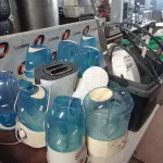LOTE 324 - 01 LAVADORA DE ALTA PRESSÃO, VÁRIOS UMIDIFICADORES, 01 TORRADEIRA E 01 COOLER COM AVARIAS MARCAS E MODELOS DIVERSOS PARA RETIRADA DE PEÇAS. (NO ESTADO, LEILÃO NÃO TEM GARANTIA E NEM DEVOLUÇÃO, SUJEITO A POSSÍVEIS AVARIAS VISÍVEIS/OCULTAS E/OU AUSÊNCIA DE COMPONENTES).