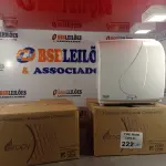 LOTE 222 - 02 TOALHEIROS AUTO CORTE COMPACTO. (NO ESTADO, LEILÃO NÃO TEM GARANTIA E NEM DEVOLUÇÃO, SUJEITO A POSSÍVEIS AVARIAS VISÍVEIS/OCULTAS E/OU AUSÊNCIA DE COMPONENTES).