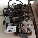 LOTE 395 - 01 LOTE COM DISJUNTORES E MOTORES DIVERSOS. (NO ESTADO, LEILÃO NÃO TEM GARANTIA E NEM DEVOLUÇÃO, SUJEITO A POSSÍVEIS AVARIAS VISÍVEIS/OCULTAS E/OU AUSÊNCIA DE COMPONENTES).