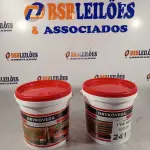 LOTE 241 - 02 BALDES DE DRYKOVEDA, ADITIVO IMPERMEABILIZANTE PARA CONCRETO E ARGAMASSAS. (NO ESTADO, LEILÃO NÃO TEM GARANTIA E NEM DEVOLUÇÃO, SUJEITO A POSSÍVEIS AVARIAS VISÍVEIS/OCULTAS E/OU AUSÊNCIA DE COMPONENTES).